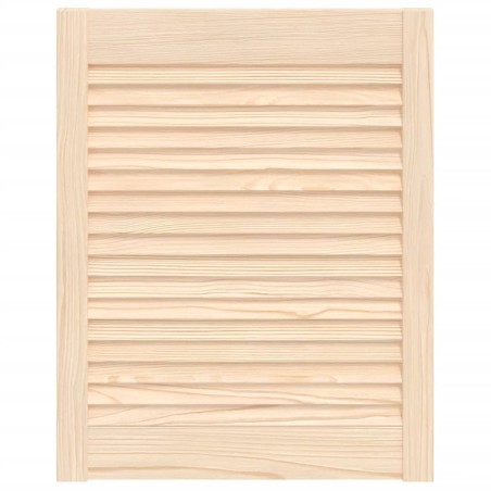 vidaXL Lamellentür Massivholz Kiefer 61,5x49,4 cm