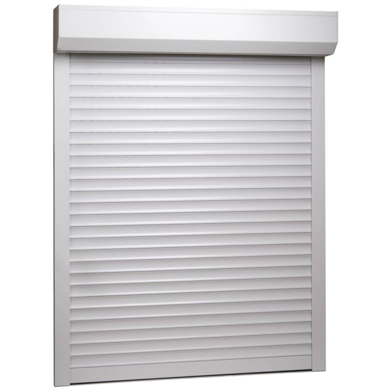 vidaXL Rollladen Aluminium 140x150 cm Weiß vidaXL Rollladen Aluminium 140x150 cm Weiß