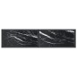vidaXL Konsolentisch Schwarz Marmor-Optik 140x35x75,5 cm Hartglas vidaXL Konsolentisch Schwarz Marmor-Optik 140x35x75,5 cm Hartglas