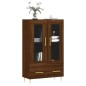 vidaXL Highboard Braun Eichen-Optik 69,5x31x115 cm Holzwerkstoff vidaXL Highboard Braun Eichen-Optik 69,5x31x115 cm Holzwerkstoff