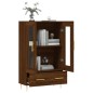 vidaXL Highboard Braun Eichen-Optik 69,5x31x115 cm Holzwerkstoff vidaXL Highboard Braun Eichen-Optik 69,5x31x115 cm Holzwerkstoff