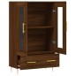 vidaXL Highboard Braun Eichen-Optik 69,5x31x115 cm Holzwerkstoff vidaXL Highboard Braun Eichen-Optik 69,5x31x115 cm Holzwerkstoff