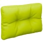 vidaXL Palettenkissen Hellgrün 50x40x12 cm Stoff vidaXL Palettenkissen Hellgrün 50x40x12 cm Stoff