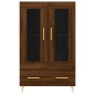 vidaXL Highboard Braun Eichen-Optik 69,5x31x115 cm Holzwerkstoff vidaXL Highboard Braun Eichen-Optik 69,5x31x115 cm Holzwerkstoff