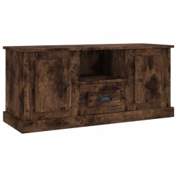 vidaXL TV-Schrank Räuchereiche 100x35,5x45 cm Holzwerkstoff