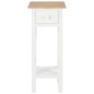 vidaXL Beistelltisch Weiß 27 x 27 x 65,5 cm Holz vidaXL Beistelltisch Weiß 27 x 27 x 65,5 cm Holz