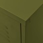 vidaXL TV-Schrank Olivgrün 105x35x50 cm Stahl vidaXL TV-Schrank Olivgrün 105x35x50 cm Stahl