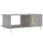vidaXL Couchtisch Grau Sonoma 90x50x40 cm Holzwerkstoff vidaXL Couchtisch Grau Sonoma 90x50x40 cm Holzwerkstoff