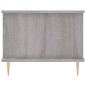 vidaXL Couchtisch Grau Sonoma 90x50x40 cm Holzwerkstoff vidaXL Couchtisch Grau Sonoma 90x50x40 cm Holzwerkstoff