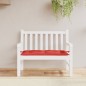 vidaXL Gartenbank-Auflage Rot 100x50x7 cm Oxford-Gewebe vidaXL Gartenbank-Auflage Rot 100x50x7 cm Oxford-Gewebe
