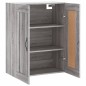 vidaXL Wandschrank Grau Sonoma 69,5x34x90 cm Holzwerkstoff vidaXL Wandschrank Grau Sonoma 69,5x34x90 cm Holzwerkstoff
