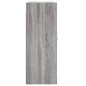 vidaXL Wandschrank Grau Sonoma 69,5x34x90 cm Holzwerkstoff vidaXL Wandschrank Grau Sonoma 69,5x34x90 cm Holzwerkstoff
