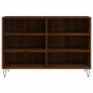 vidaXL Sideboard Braun Eichen-Optik 103,5x35x70 cm Holzwerkstoff vidaXL Sideboard Braun Eichen-Optik 103,5x35x70 cm Holzwerkstoff