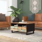 vidaXL Couchtisch 80x54x40 cm Altholz Massiv & Holzwerkstoff vidaXL Couchtisch 80x54x40 cm Altholz Massiv & Holzwerkstoff