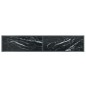 vidaXL Konsolentisch Schwarz 180x35x75,5 cm Hartglas vidaXL Konsolentisch Schwarz 180x35x75,5 cm Hartglas