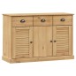 vidaXL Sideboard mit Schubladen VIGO 113x40x75 cm Massivholz Kiefer vidaXL Sideboard mit Schubladen VIGO 113x40x75 cm Massivholz Kiefer
