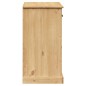 vidaXL Sideboard mit Schubladen VIGO 113x40x75 cm Massivholz Kiefer vidaXL Sideboard mit Schubladen VIGO 113x40x75 cm Massivholz Kiefer