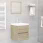 vidaXL Waschbeckenunterschrank Sonoma-Eiche 41x38,5x45cm Holzwerkstoff vidaXL Waschbeckenunterschrank Sonoma-Eiche 41x38,5x45cm Holzwerkstoff