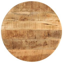 vidaXL Beistelltisch 60x(42-62) cm Massivholz Mango und Gusseisen