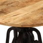 vidaXL Beistelltisch 60x(42-62) cm Massivholz Mango und Gusseisen vidaXL Beistelltisch 60x(42-62) cm Massivholz Mango und Gusseisen