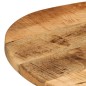 vidaXL Beistelltisch 60x(42-62) cm Massivholz Mango und Gusseisen vidaXL Beistelltisch 60x(42-62) cm Massivholz Mango und Gusseisen