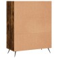 vidaXL Bücherregal Räuchereiche 69,5x32,5x90 cm Holzwerkstoff vidaXL Bücherregal Räuchereiche 69,5x32,5x90 cm Holzwerkstoff