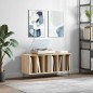 vidaXL Plattenschrank Sonoma-Eiche 100x38x48 cm Holzwerkstoff vidaXL Plattenschrank Sonoma-Eiche 100x38x48 cm Holzwerkstoff