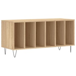 vidaXL Plattenschrank Sonoma-Eiche 100x38x48 cm Holzwerkstoff
