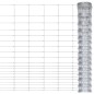 vidaXL Gartenzaun Verzinkter Stahl 50x1,6 m Silbern vidaXL Gartenzaun Verzinkter Stahl 50x1,6 m Silbern