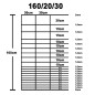 vidaXL Gartenzaun Verzinkter Stahl 50x1,6 m Silbern vidaXL Gartenzaun Verzinkter Stahl 50x1,6 m Silbern