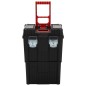 vidaXL Werkzeug-Trolley Schwarz und Rot Polypropylen vidaXL Werkzeug-Trolley Schwarz und Rot Polypropylen