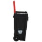 vidaXL Werkzeug-Trolley Schwarz und Rot Polypropylen vidaXL Werkzeug-Trolley Schwarz und Rot Polypropylen