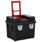 vidaXL Werkzeug-Trolley Schwarz und Rot Polypropylen vidaXL Werkzeug-Trolley Schwarz und Rot Polypropylen