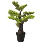 vidaXL Künstlicher Bonsai Zypresse mit Topf 60 cm Grün vidaXL Künstlicher Bonsai Zypresse mit Topf 60 cm Grün