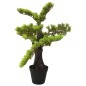 vidaXL Künstlicher Bonsai Zypresse mit Topf 60 cm Grün vidaXL Künstlicher Bonsai Zypresse mit Topf 60 cm Grün