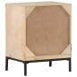 vidaXL Nachttisch 40x30x50 cm Mango Massivholz und Rohrgeflecht vidaXL Nachttisch 40x30x50 cm Mango Massivholz und Rohrgeflecht