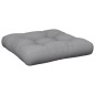 Palettenkissen Grau 58x58x10 cm Stoff Palettenkissen Grau 58x58x10 cm Stoff