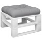 Palettenkissen Grau 58x58x10 cm Stoff Palettenkissen Grau 58x58x10 cm Stoff