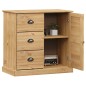 vidaXL Sideboard mit Schubladen VIGO 78x40x75 cm Massivholz Kiefer vidaXL Sideboard mit Schubladen VIGO 78x40x75 cm Massivholz Kiefer