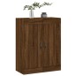 vidaXL Wandschrank Braun Eichen-Optik 69,5x34x90 cm Holzwerkstoff vidaXL Wandschrank Braun Eichen-Optik 69,5x34x90 cm Holzwerkstoff