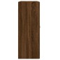 vidaXL Wandschrank Braun Eichen-Optik 69,5x34x90 cm Holzwerkstoff vidaXL Wandschrank Braun Eichen-Optik 69,5x34x90 cm Holzwerkstoff