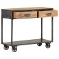vidaXL Konsolentisch 90x35x74 cm Altholz Massiv vidaXL Konsolentisch 90x35x74 cm Altholz Massiv