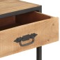 vidaXL Konsolentisch 90x35x74 cm Altholz Massiv vidaXL Konsolentisch 90x35x74 cm Altholz Massiv