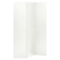 vidaXL 3-tlg. Raumteiler Weiß 120x180 cm Stahl vidaXL 3-tlg. Raumteiler Weiß 120x180 cm Stahl