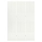 vidaXL 3-tlg. Raumteiler Weiß 120x180 cm Stahl vidaXL 3-tlg. Raumteiler Weiß 120x180 cm Stahl