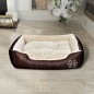 vidaXL Warmes Hundebett mit Polsterkissen S vidaXL Warmes Hundebett mit Polsterkissen S