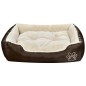 vidaXL Warmes Hundebett mit Polsterkissen S vidaXL Warmes Hundebett mit Polsterkissen S