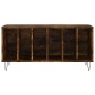 vidaXL Plattenschrank Räuchereiche 100x38x48 cm Holzwerkstoff vidaXL Plattenschrank Räuchereiche 100x38x48 cm Holzwerkstoff