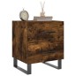 vidaXL Nachttisch Räuchereiche 40x35x47,5 cm Holzwerkstoff vidaXL Nachttisch Räuchereiche 40x35x47,5 cm Holzwerkstoff