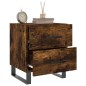 vidaXL Nachttisch Räuchereiche 40x35x47,5 cm Holzwerkstoff vidaXL Nachttisch Räuchereiche 40x35x47,5 cm Holzwerkstoff